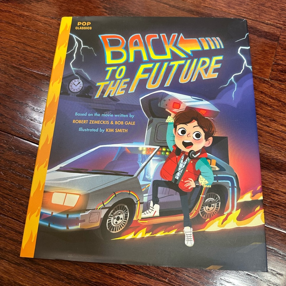 Back to the Future children’s hardcover version
